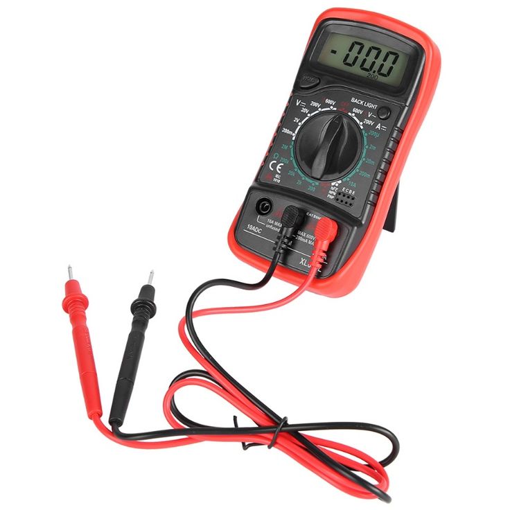 d5 xl830l handheld lcd digitale multimeter voltmeter ampèremeter ohmmeter stroom spanningstester